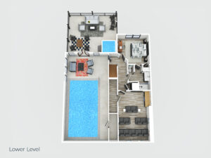 Cabin Layout (Lower Level)