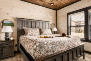Bedroom 1 (Sleeps 2) with Scenic View and TV