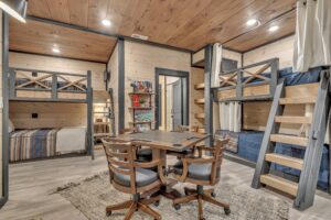 Four-Bed Bunk Room With Game Zone