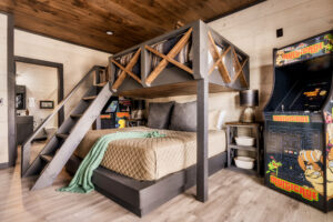 Bedroom 4 with Kids Bunk and Arcade