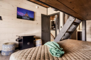 Private TV with Seating Area in Kids Room