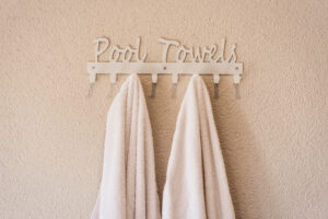 Pool Towels Ready for a Refreshing Dip