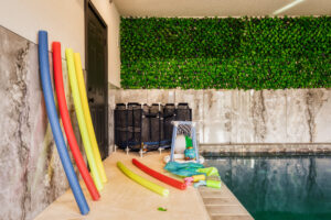 Indoor Pool Toys & Basketball Hoop for Kids