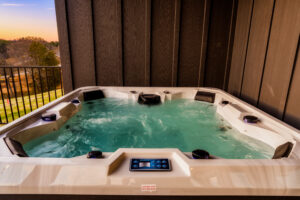 Private Outdoor Hot Tub with Jets