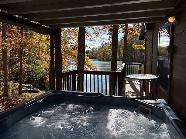 Large Cabins With Hot Tubs Mountain Views Photo Inspiration